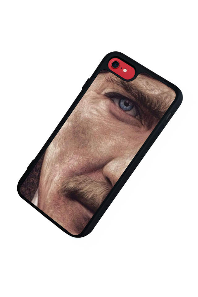 iPhone 7 Uyumlu Mustafa Kemal Ataturk Tasarımlı Glossy Premium Kılıf