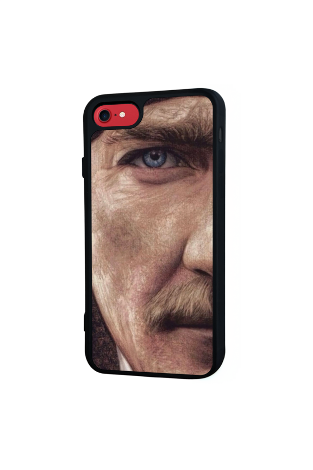 iPhone 7 Uyumlu Mustafa Kemal Ataturk Tasarımlı Glossy Premium Kılıf