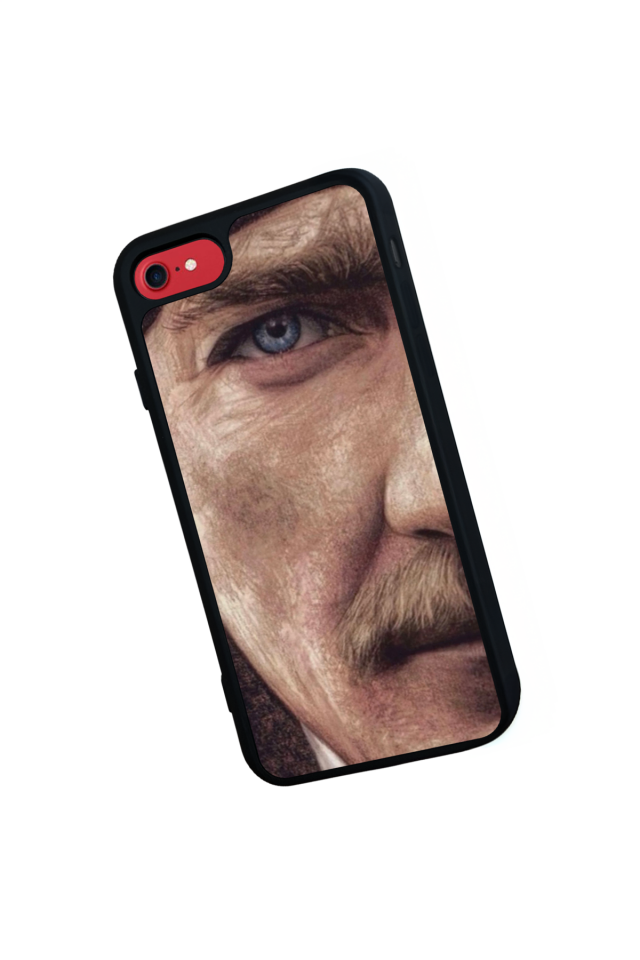 iPhone 7 Uyumlu Mustafa Kemal Ataturk Tasarımlı Glossy Premium Kılıf