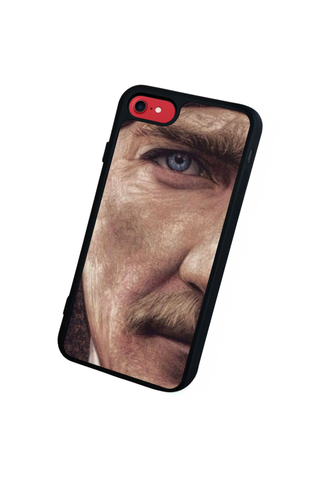 iPhone 7 Uyumlu Mustafa Kemal Ataturk Tasarımlı Glossy Premium Kılıf