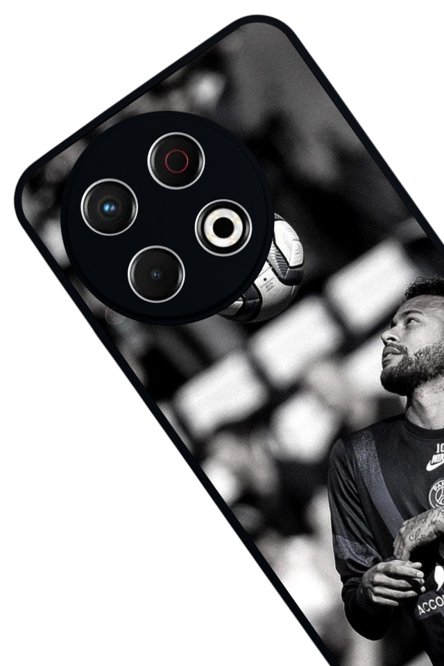 Tecno Spark 30 Pro Uyumlu Neymar Tasarımlı Glossy Premium Kılıf