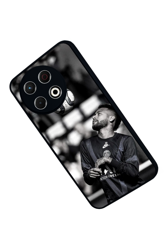 Tecno Spark 30 Pro Uyumlu Neymar Tasarımlı Glossy Premium Kılıf