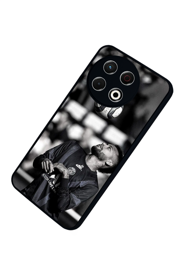 Tecno Spark 30 Pro Uyumlu Neymar Tasarımlı Glossy Premium Kılıf