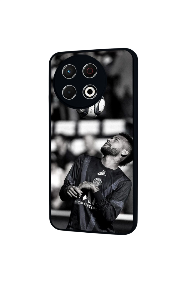Tecno Spark 30 Pro Uyumlu Neymar Tasarımlı Glossy Premium Kılıf