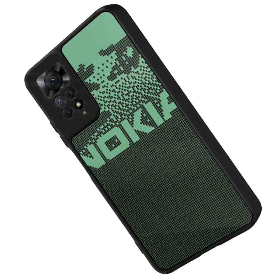 Xiaomi Redmi Note 12 Pro Uyumlu Nokia Tasarımlı Glossy Premium Kılıf