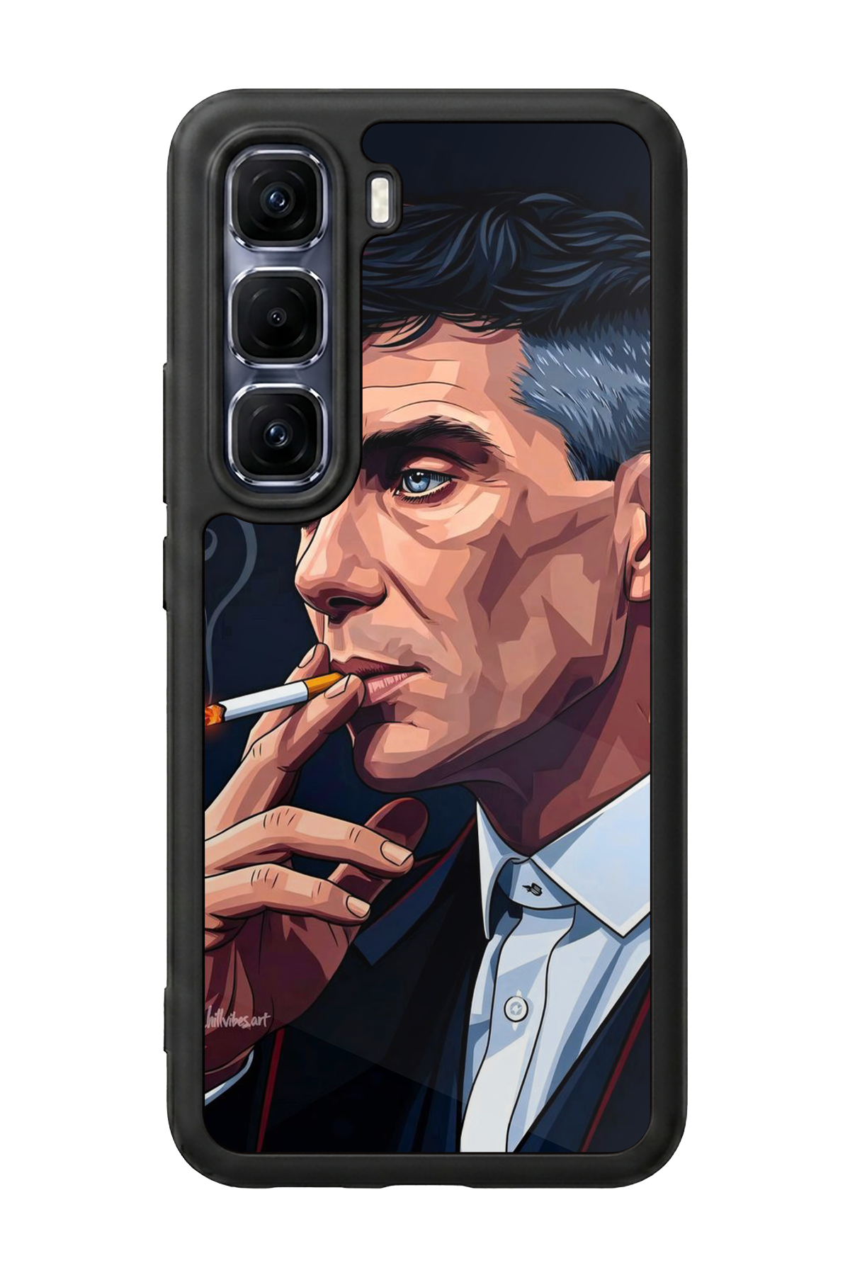 Infinix Hot 60 Pro Plus Uyumlu Peaky Blinders Tasarımlı Glossy Premium Kılıf