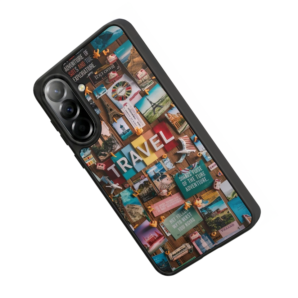 Samsung Galaxy A57 Uyumlu Poster Tasarımlı Glossy Premium Kılıf