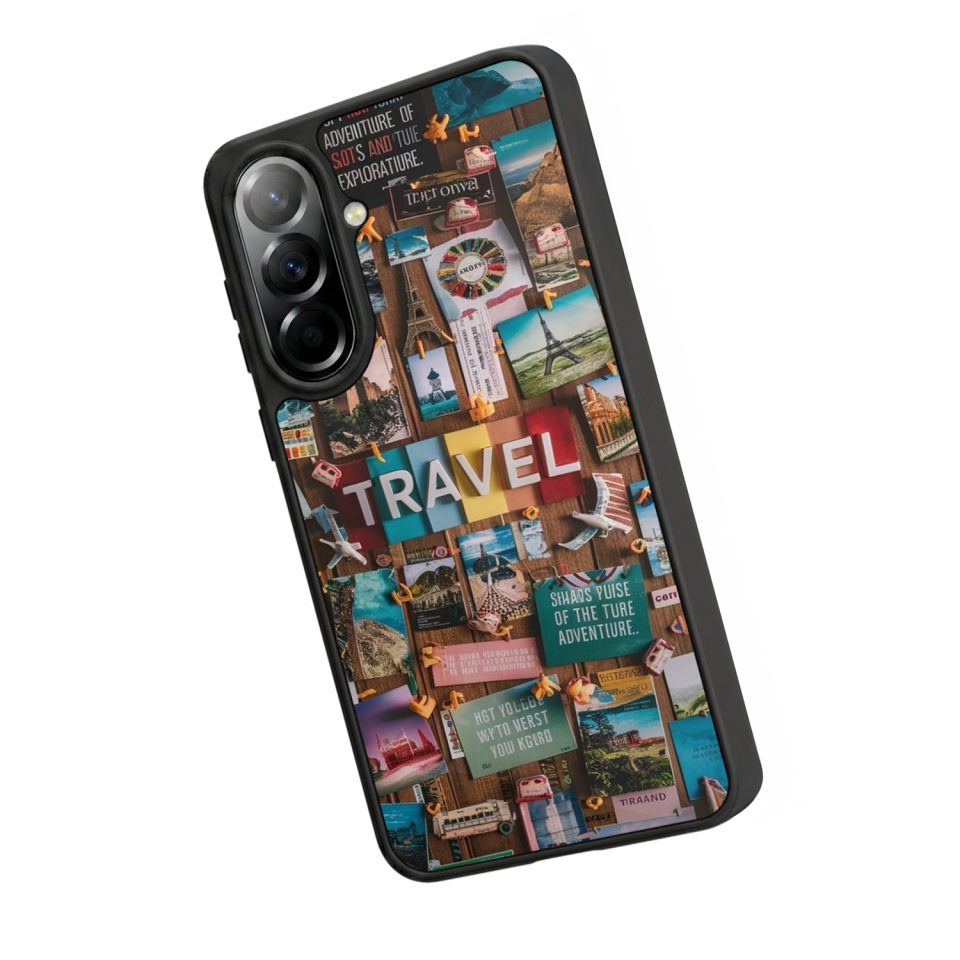 Samsung Galaxy A57 Uyumlu Poster Tasarımlı Glossy Premium Kılıf