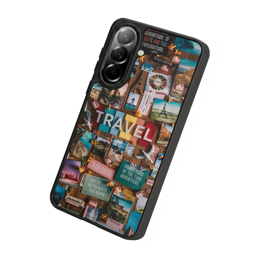 Samsung Galaxy A57 Uyumlu Poster Tasarımlı Glossy Premium Kılıf