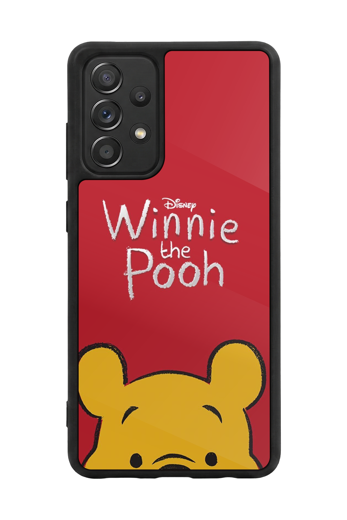 Samsung Galaxy A72 Uyumlu Winnie Tasarımlı Glossy Premium Kılıf