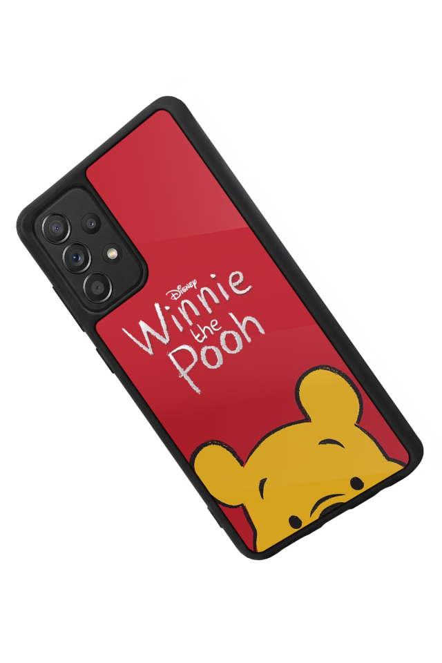 Samsung Galaxy A72 Uyumlu Winnie Tasarımlı Glossy Premium Kılıf