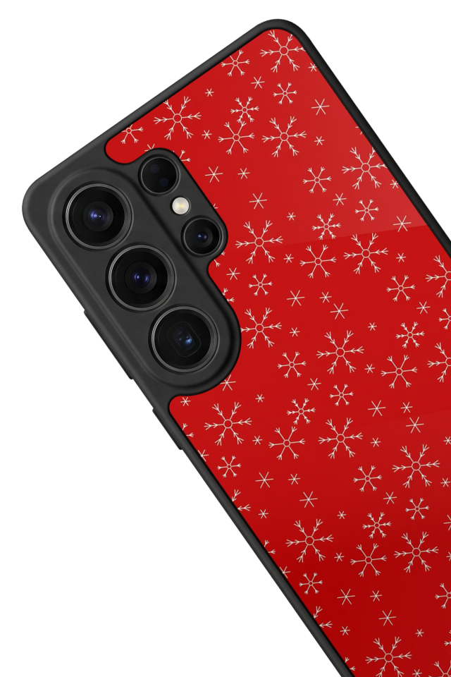 Samsung Galaxy S26 Ultra Uyumlu Yilbasi Christmas Tasarımlı Glossy Premium Kılıf