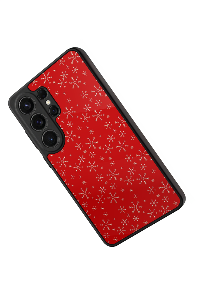 Samsung Galaxy S26 Ultra Uyumlu Yilbasi Christmas Tasarımlı Glossy Premium Kılıf