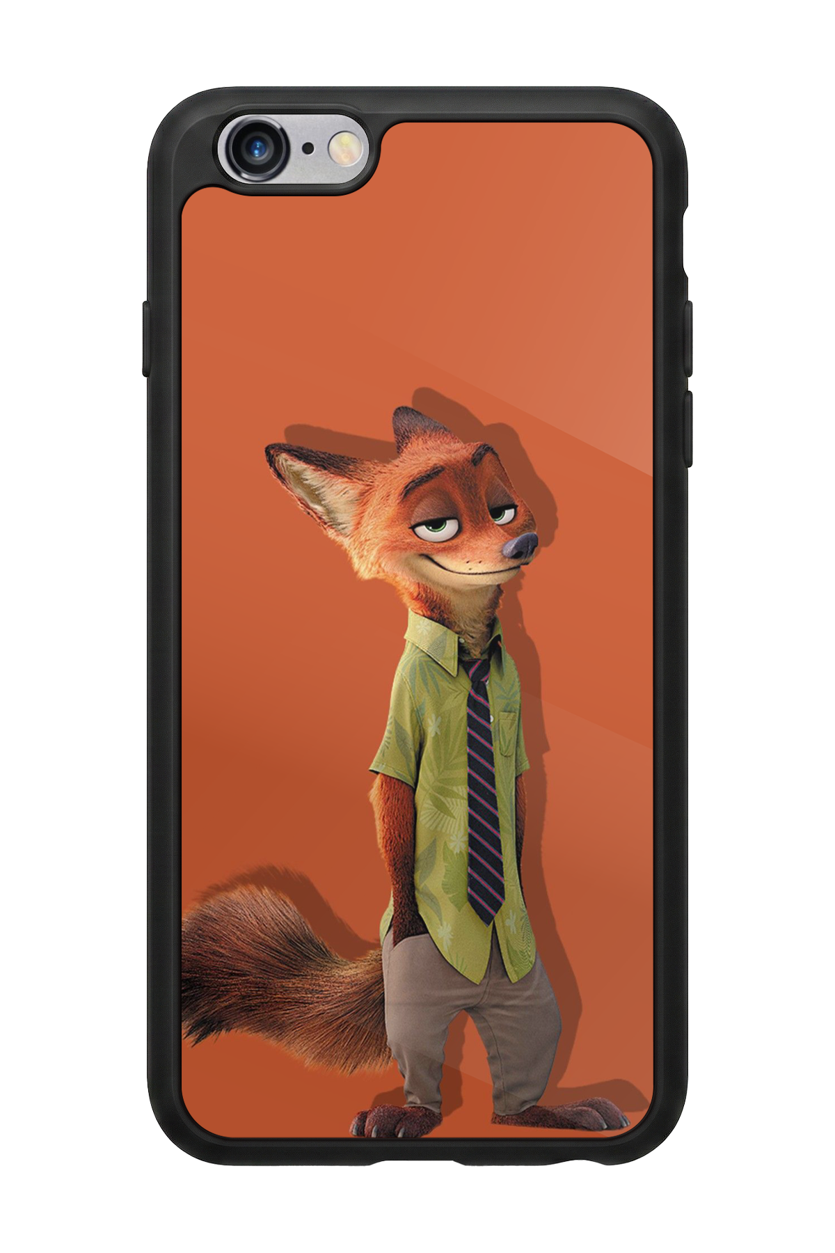 iPhone 6 Plus Uyumlu Zootropolis Tasarımlı Glossy Premium Kılıf