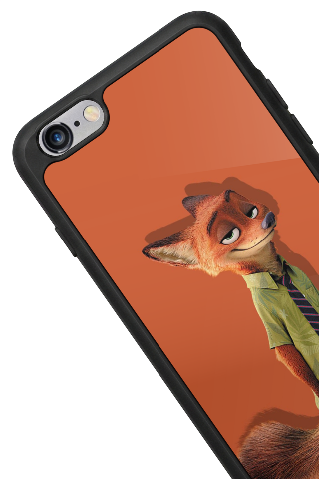 iPhone 6 Plus Uyumlu Zootropolis Tasarımlı Glossy Premium Kılıf