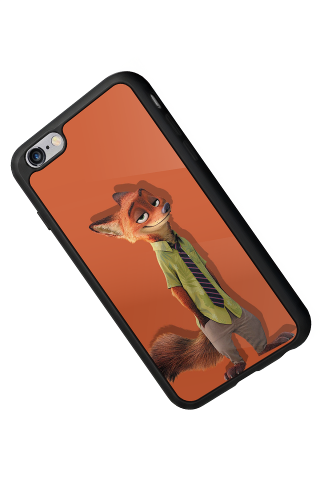 iPhone 6 Plus Uyumlu Zootropolis Tasarımlı Glossy Premium Kılıf