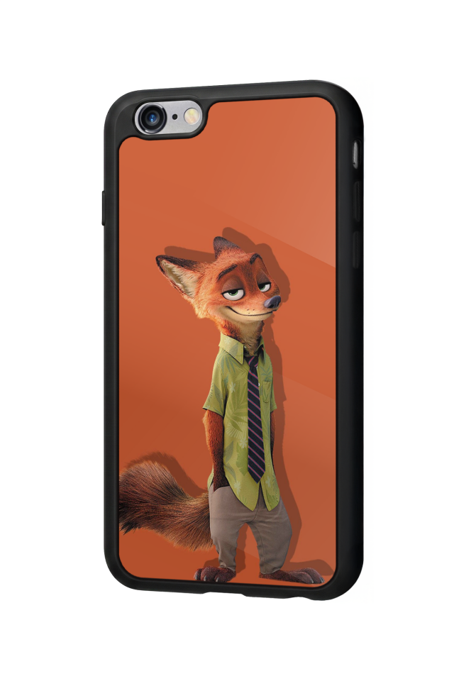 iPhone 6 Plus Uyumlu Zootropolis Tasarımlı Glossy Premium Kılıf
