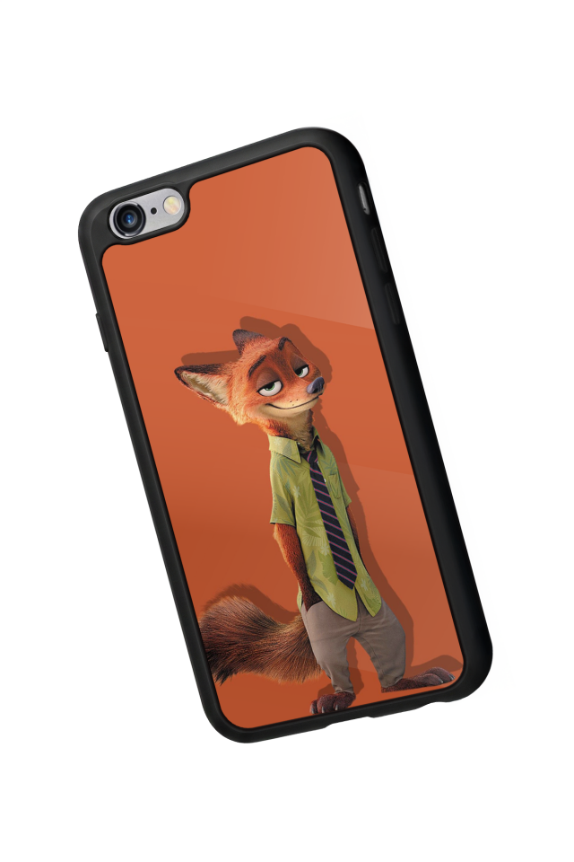iPhone 6 Plus Uyumlu Zootropolis Tasarımlı Glossy Premium Kılıf