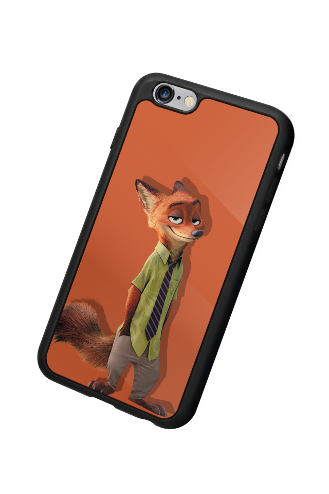 iPhone 6 Plus Uyumlu Zootropolis Tasarımlı Glossy Premium Kılıf