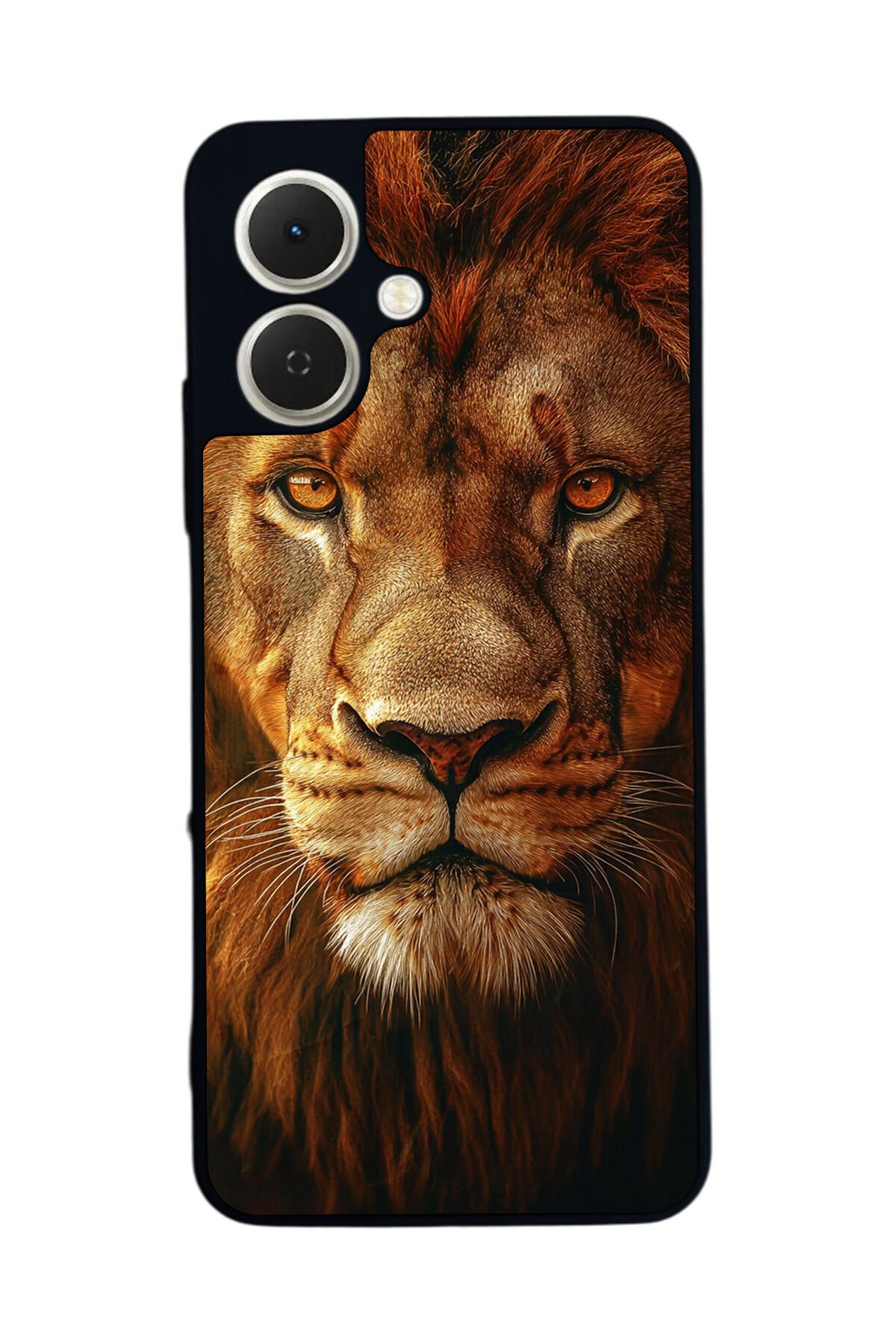 Tecno Spark GO 2 Uyumlu Aslan Tasarımlı Glossy Premium Kılıf