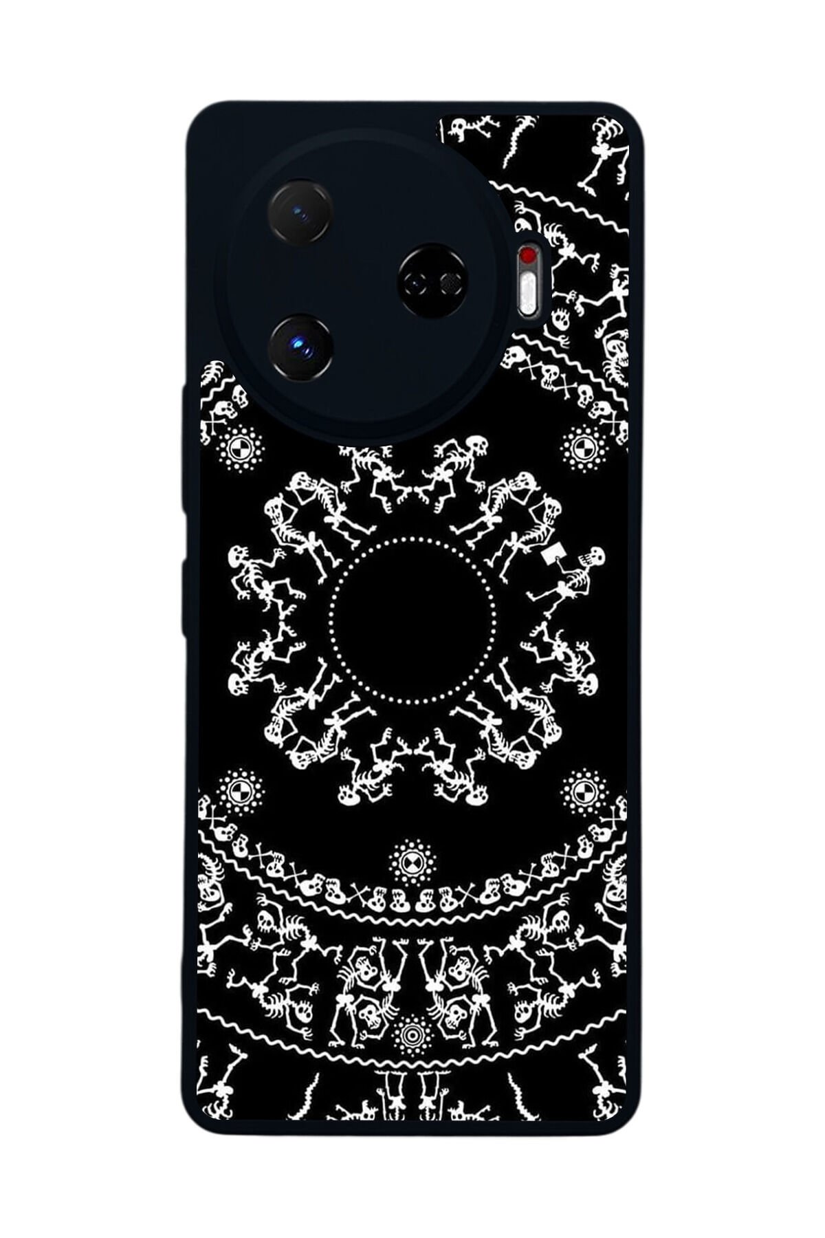 Tecno Camon 30 Pro Uyumlu Mandala Tasarımlı Glossy Premium Kılıf