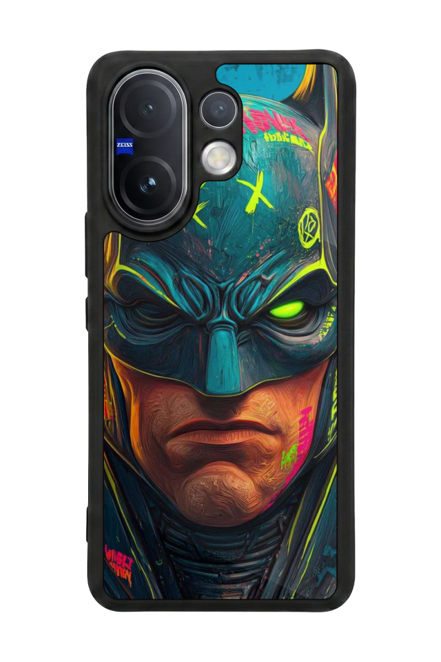 Vivo V60 Uyumlu Batman Tasarımlı Glossy Premium Kılıf