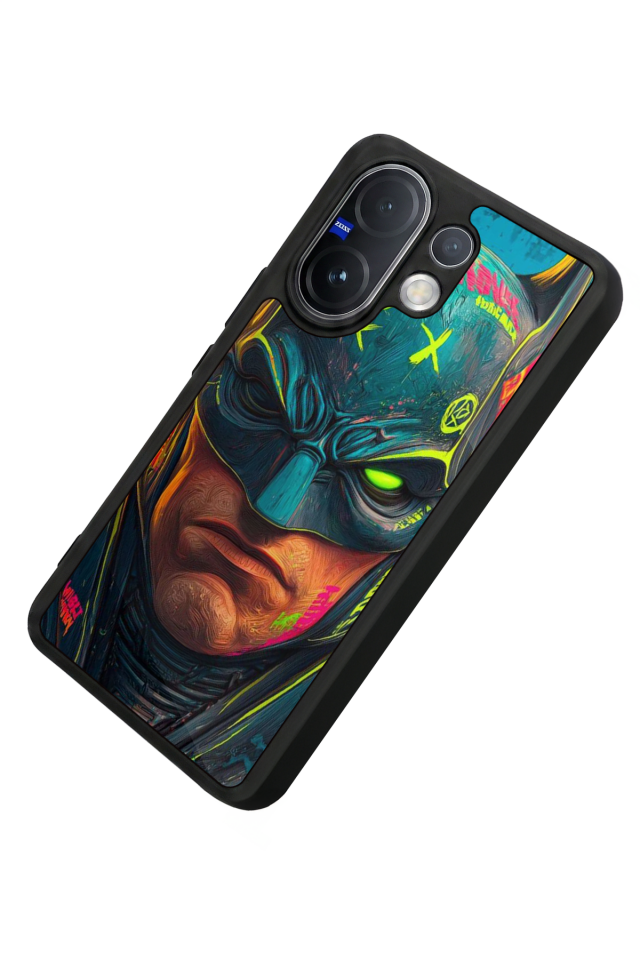 Vivo V60 Uyumlu Batman Tasarımlı Glossy Premium Kılıf
