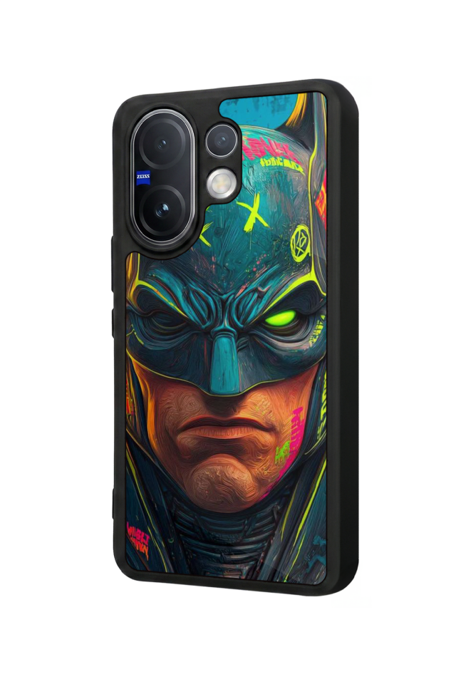 Vivo V60 Uyumlu Batman Tasarımlı Glossy Premium Kılıf