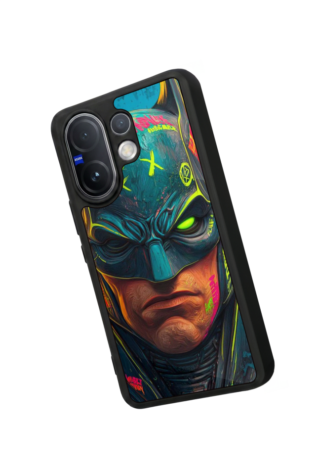 Vivo V60 Uyumlu Batman Tasarımlı Glossy Premium Kılıf
