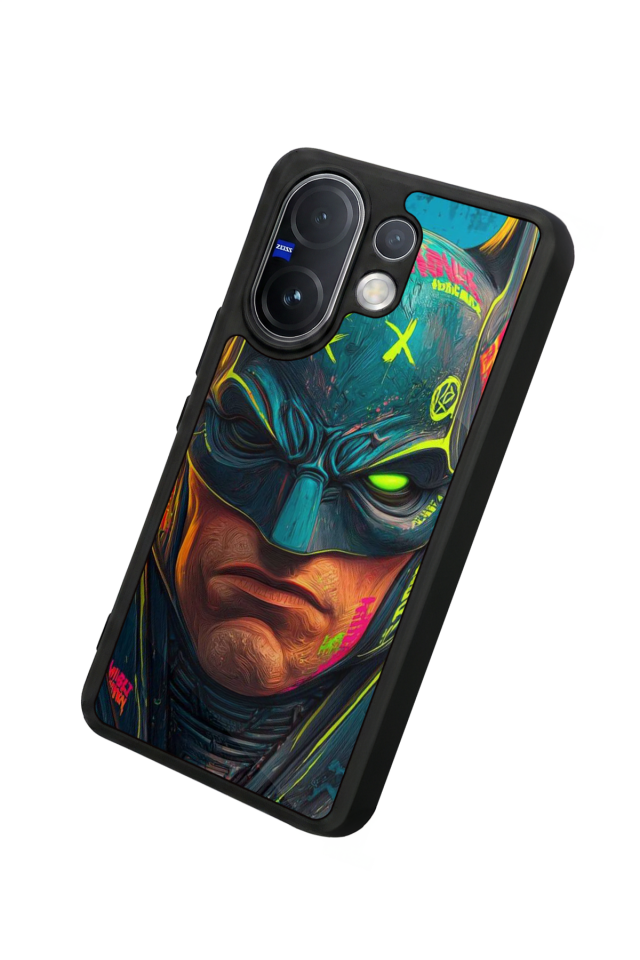 Vivo V60 Uyumlu Batman Tasarımlı Glossy Premium Kılıf