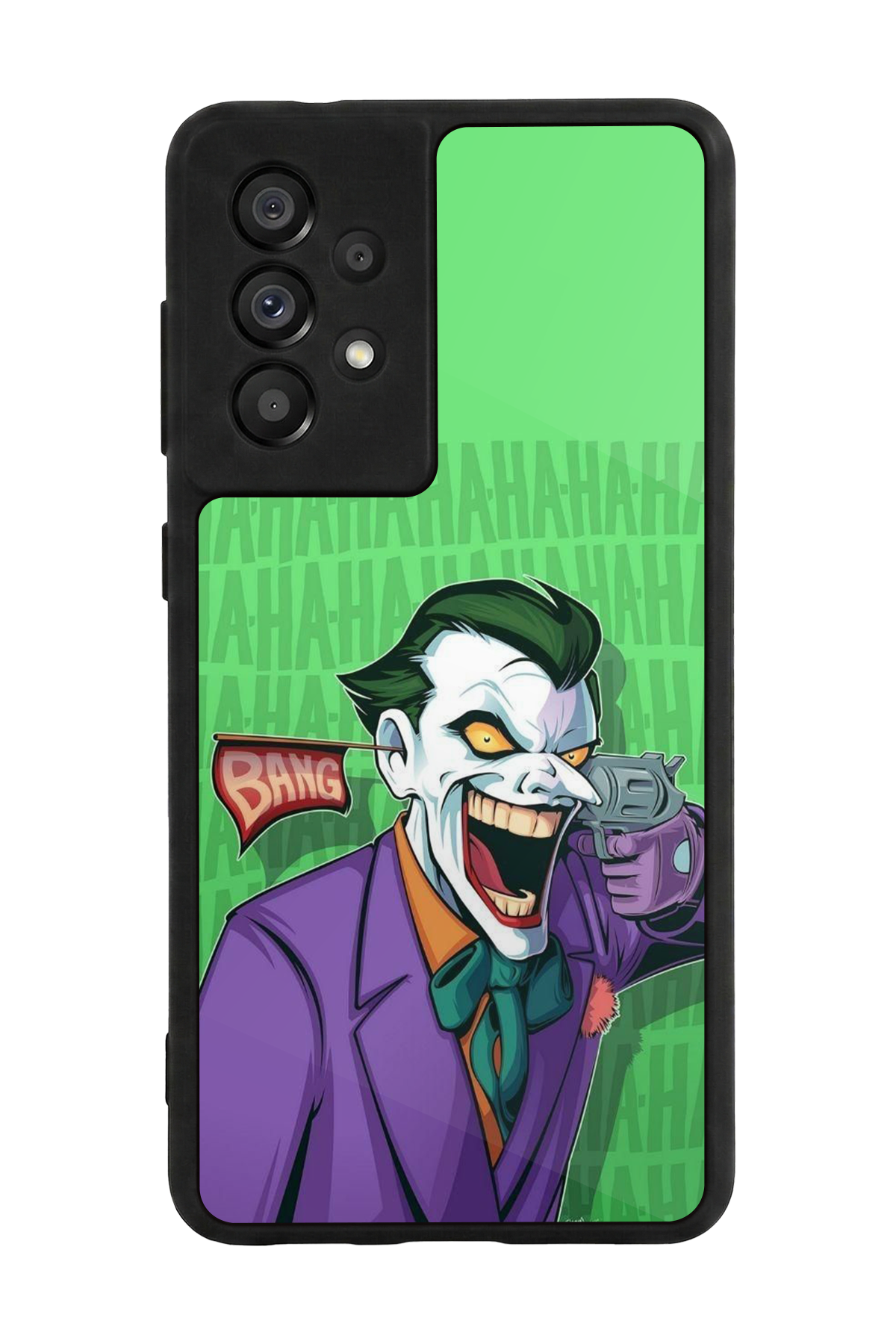 Samsung Galaxy A73 Uyumlu Joker Tasarımlı Glossy Premium Kılıf
