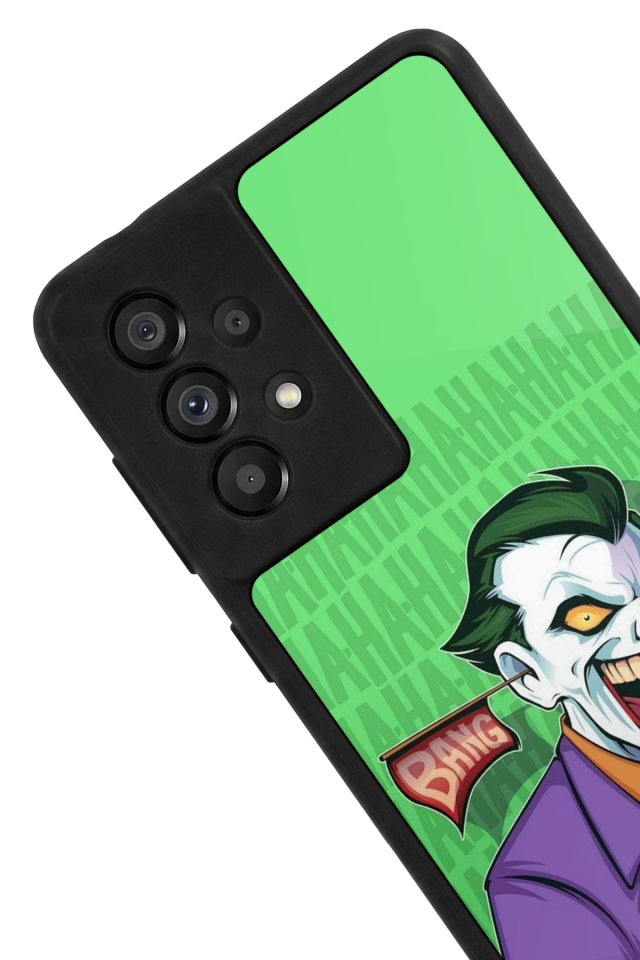 Samsung Galaxy A73 Uyumlu Joker Tasarımlı Glossy Premium Kılıf