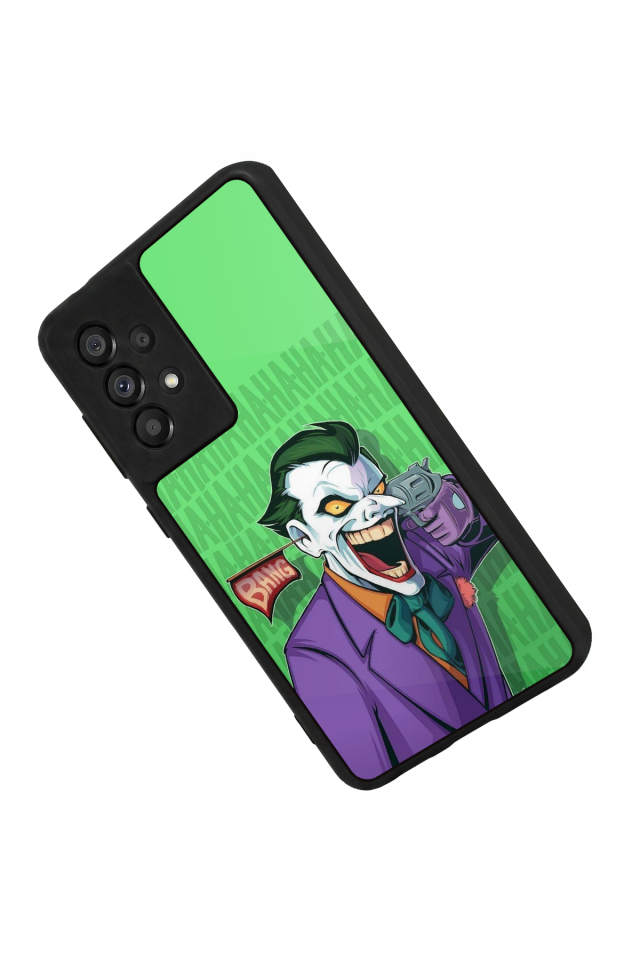 Samsung Galaxy A73 Uyumlu Joker Tasarımlı Glossy Premium Kılıf
