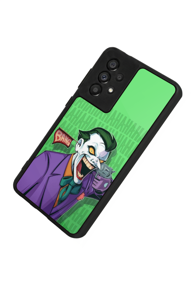Samsung Galaxy A73 Uyumlu Joker Tasarımlı Glossy Premium Kılıf