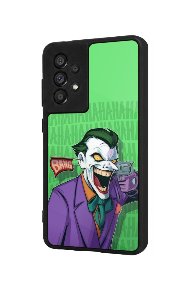 Samsung Galaxy A73 Uyumlu Joker Tasarımlı Glossy Premium Kılıf