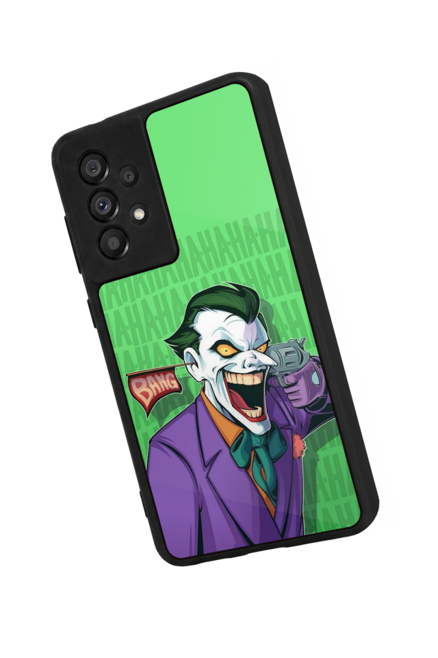 Samsung Galaxy A73 Uyumlu Joker Tasarımlı Glossy Premium Kılıf