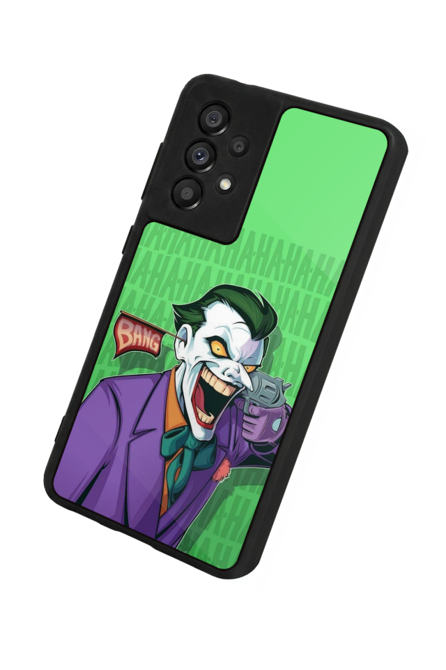 Samsung Galaxy A73 Uyumlu Joker Tasarımlı Glossy Premium Kılıf