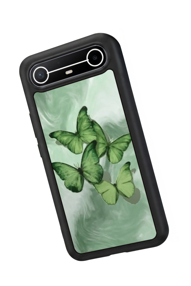 Tecno Spark Slim 5G Uyumlu Kelebek Tasarımlı Glossy Premium Kılıf