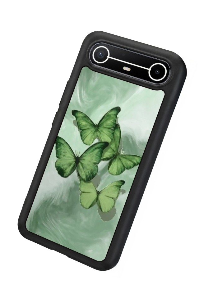Tecno Spark Slim 5G Uyumlu Kelebek Tasarımlı Glossy Premium Kılıf