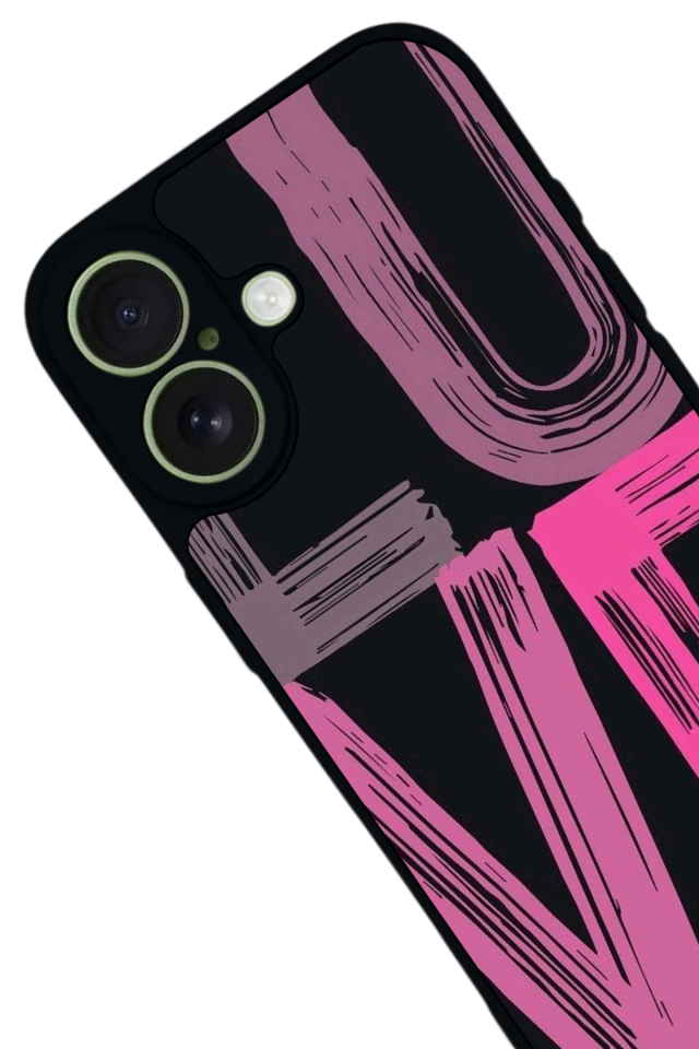 iPhone 17 Uyumlu Love Tasarımlı Glossy Premium Kılıf