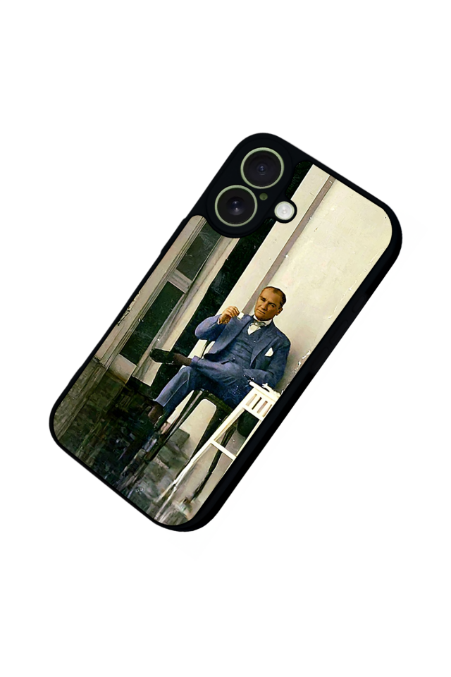 iPhone 17 Uyumlu Mustafa Kemal Ataturk Tasarımlı Glossy Premium Kılıf