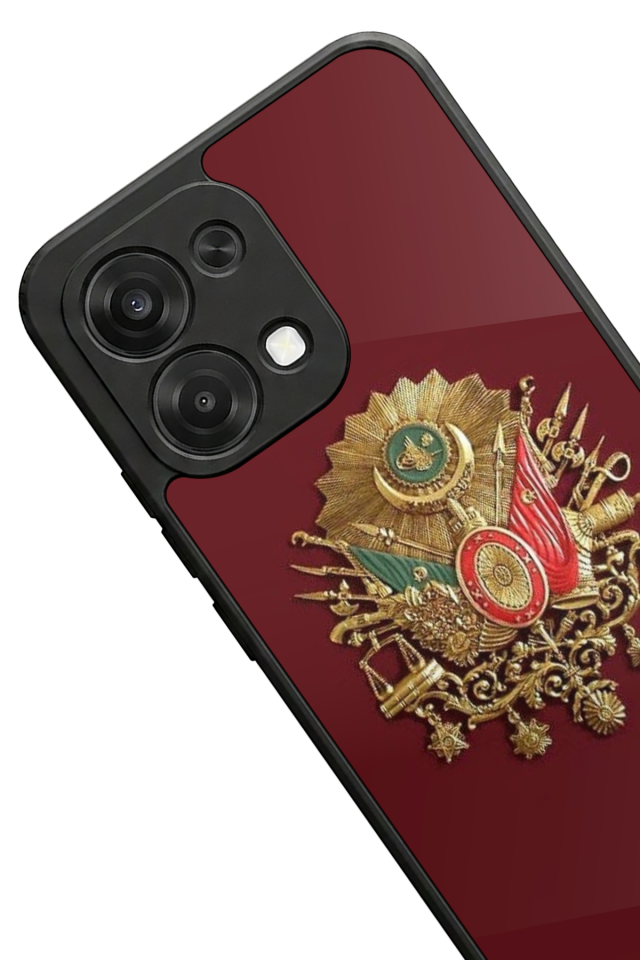 Oppo A6 Pro Uyumlu Osmanli Tugrasi Tasarımlı Glossy Premium Kılıf