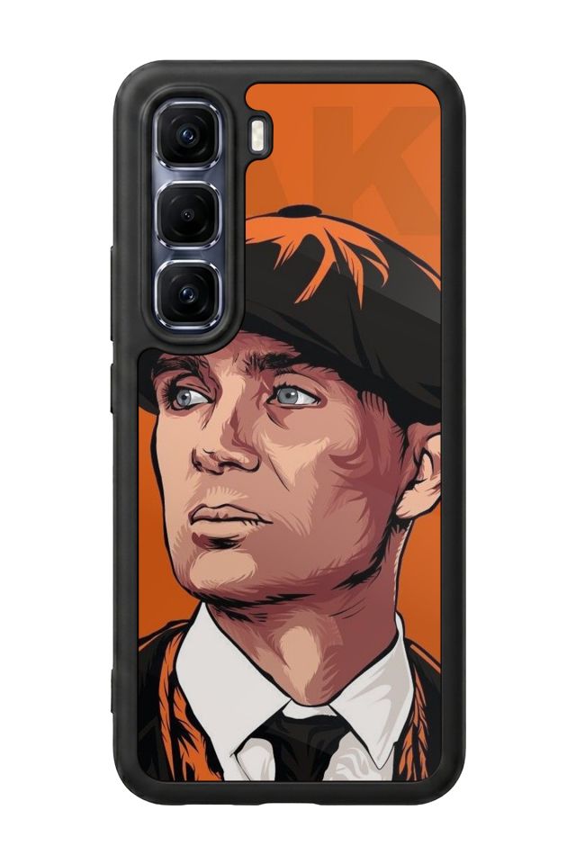 Infinix Hot 60 Pro Plus Uyumlu Peaky Blinders Tasarımlı Glossy Premium Kılıf