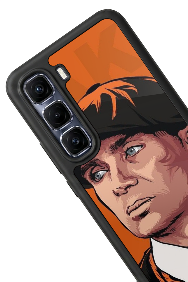 Infinix Hot 60 Pro Plus Uyumlu Peaky Blinders Tasarımlı Glossy Premium Kılıf