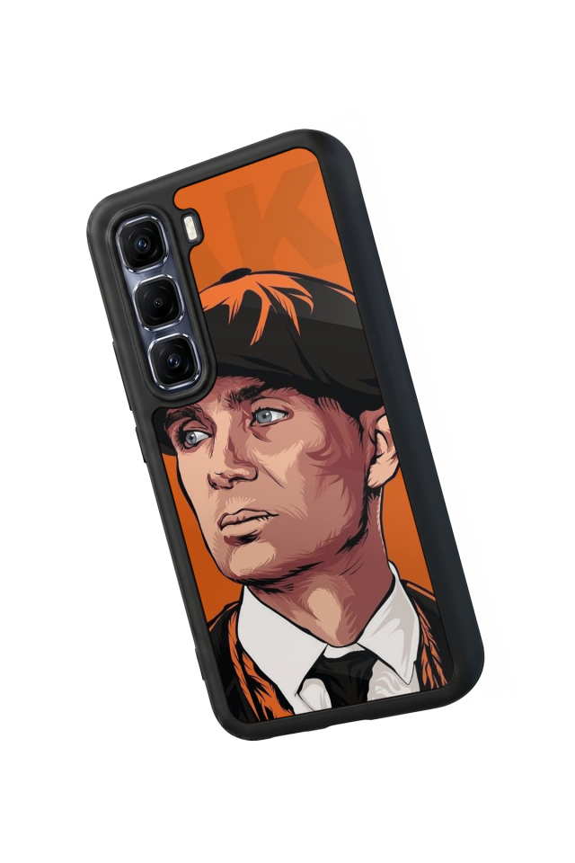 Infinix Hot 60 Pro Plus Uyumlu Peaky Blinders Tasarımlı Glossy Premium Kılıf