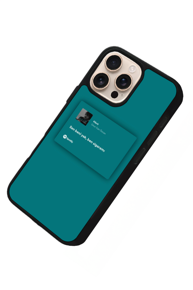 iPhone 14 Pro Max Uyumlu Sarki Sozleri Tasarımlı Glossy Premium Kılıf