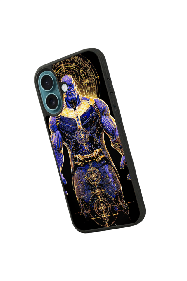 iPhone 16 Uyumlu Thanos Tasarımlı Glossy Premium Kılıf