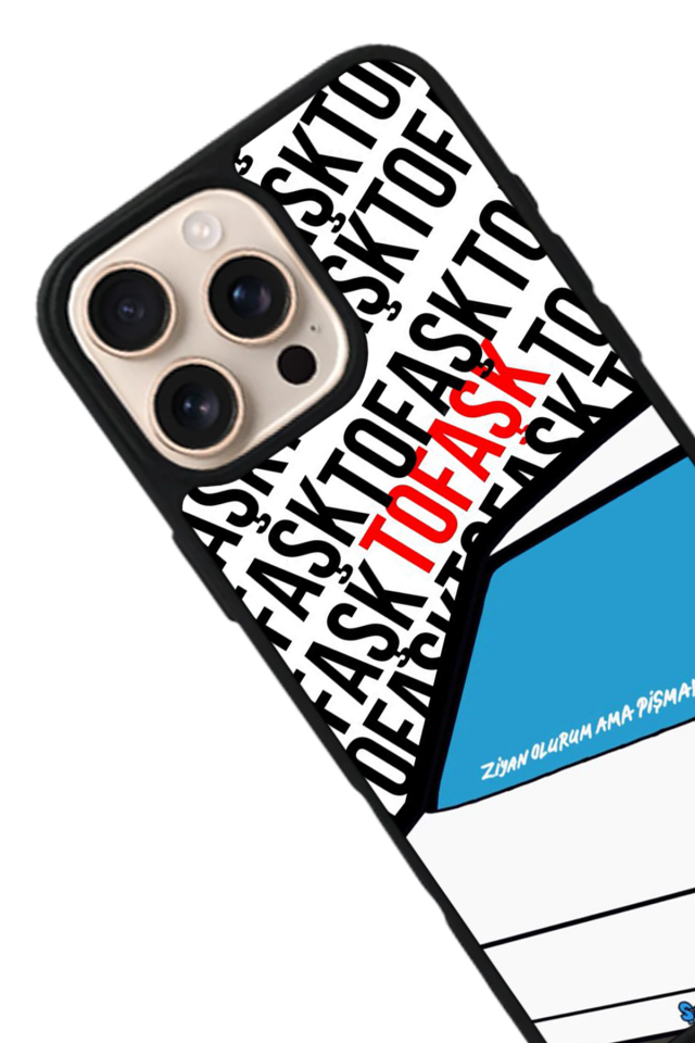 iPhone 15 Pro Uyumlu Tofas Tasarımlı Glossy Premium Kılıf