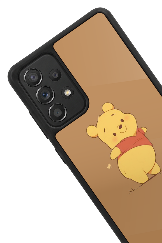 Samsung Galaxy A72 Uyumlu Winnie Tasarımlı Glossy Premium Kılıf