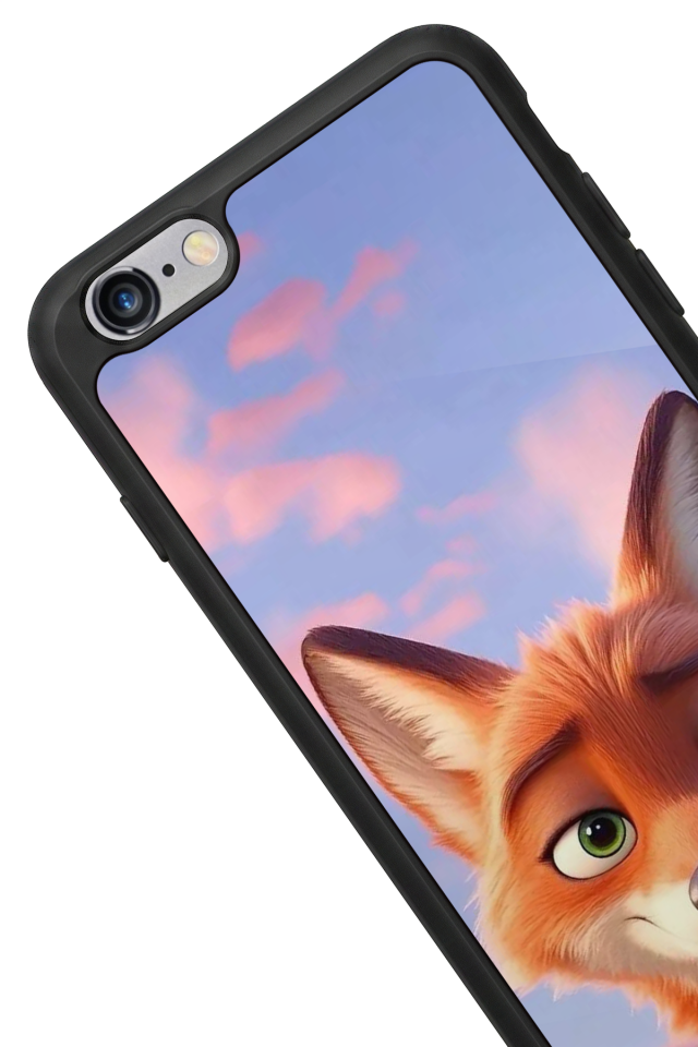 iPhone 6 Plus Uyumlu Zootropolis Tasarımlı Glossy Premium Kılıf